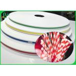 Environmental 60gsm 120gsm Printed Straw Paper Roll With Food Grade For Sorbets for sale