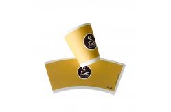 China Eco Friendly Paper Cup Fan Waterproof Paper Cup Raw Material Resist High Temperature supplier