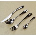 stainless steel hotel cutlery/flatware/tableware/dinnerware set/4 pcs set/knife fork spoon for sale