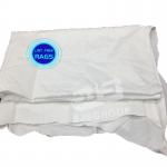 Soft Material White Bed Sheet Cotton Rags Industrial Clothing Wiping Rags for sale