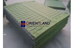 China Anti Explosion Hesco Barrier Wall / Wire Mesh Barrier OEM / ODM Available supplier