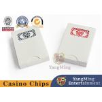 Original Factory Customized Casino Professional Poker Cards In Red And Blue Dual Color Spot Available For Customization for sale