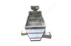 China SS304 Mesh Coffee Bean Grading Machine Vibrating Screen Machine 500kg/h Output supplier