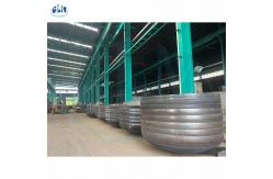 China 1950mm Diameter Pressure Vessel Dished Head With Hydrostatic Test Inspection supplier