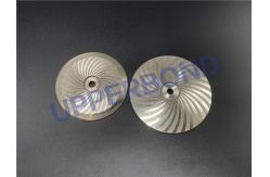 China 70mm Sliver Steel / Alloy Sharpening Wheel Stone For Cigarette Machine supplier
