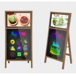 Signway Portable Digital Signage 21 AUO LCD Advertising Display With Writing Board for sale