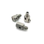 Cable Clamp Wire Rope Lock Clips Two Way Wire Looping Nickel Cable Gripper for sale