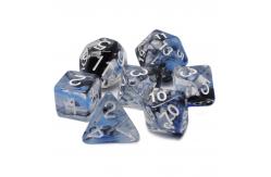 China Two Strands Of Smoke Add Together Resin RPG Dice Desktop Game Dice Set supplier