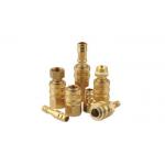 1.6MPa Single Handed Brass Quick Couplings Semi Automatic Type for sale