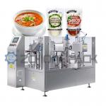 Gravy Soup Fruit Juice Multifunctional Packaging Machine 304/316 Stainless Steel Contact Surface Anti-oxidation / Rust for sale