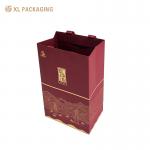 Fashion Luxury Special Paper Purse Handbags Red Jewelry Necklace Bracelet Earing Packaging Box Gift Bags for sale