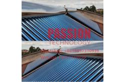 China Rooftop Presssure Solar Water Heater 300L Compact Heat Pipe Solar Heating System supplier