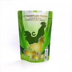Moistureproof Plastic Pouches Packaging Fodder Bag Grip Seal Aluminum Foil Doypack for sale
