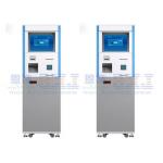 Public Linux Network Multimedia Touch Screen Half Outdoor Kiosk With Barcode Scanner for sale