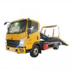 SINOTRUK HOWO Platform Wrecker Truck Multifunction 5 Tons CCC ISO SGS BV Approved for sale