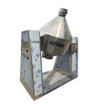 Food Grade Small Rotating Drum Powder Mixer Cone-Shaped For Tea Powder Nut for sale