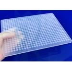 Clear Fire Polished Customized Laser Boring Fused Quartz Glass Plate for sale