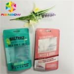Safe Printed Plastic Pouches Packaging Heat Seal Custom Clear Transparent Window for sale
