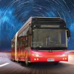 ISO 18m Passenger Capacity 158 Electric City Bus Battery Operated for sale