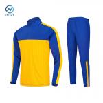 Lightweight Durable Custom Soccer Jersey Mens Football Training Tracksuit With Name Number Adult Size S for sale