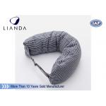 Car Accessories Gray Neck Travel Pillow , Memory Foam Head Pillow With Different Color for sale