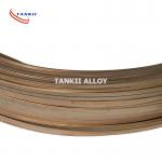 10mm*1mm Copper Based Alloy Manganin 6J13 Soft Bare Wire Coil / Flat Ribbon