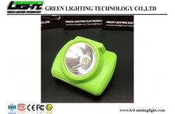 China Rechargeable Underground Mining Cap Lamps 260lum Luminous With OLED Display Screen supplier
