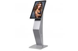 China Information Checking Touch Screen Kiosk With Camera Vertical Self Service Interactive Kiosk supplier