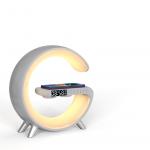 With LED With Clock With Speaker With Bluetooth Wireless Charger Fast 15W for sale