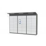 Intelligent Parcel Delivery Lockers Metal Storage Cabinet For Public Safe for sale