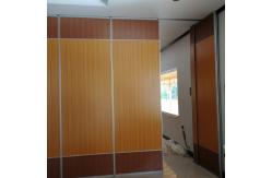 China Dance Studio Office Soundproof Movable Mirror Wall Partition MDF Melamine Surface supplier
