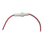 High Current 6.35x32mm 3AG Ceramic Cartridge Inline Fuse Holder XY-702A With 1015 12AWG Cable 100mm for sale