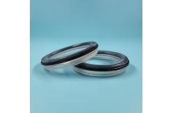 China Semi Transparent Silicone O Ring For Heat And Dirt Resistance supplier