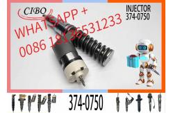 China E365C E374D 374-0750 20R2284 Common Rail Diesel Injector supplier
