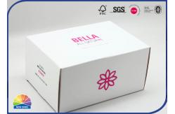 China Cosmetics Matt Lamination Corrugated Packaging Box Customized Logo Print supplier