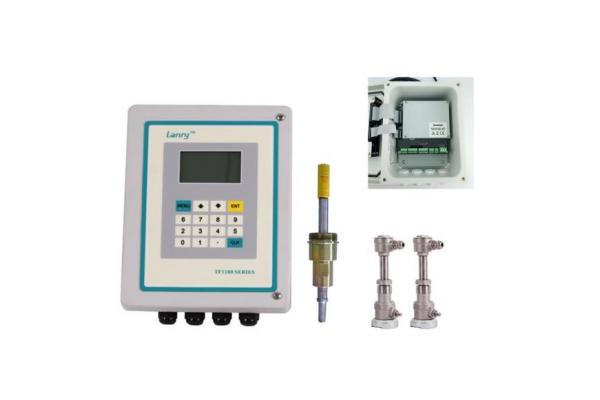 IP68 Fiberglass Housing Insertion Transit Time Ultrasonic Flow Meter