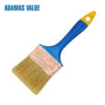 Blue Handle Plastic Handle Paint Brushes With Coffee Color Hair Material for sale