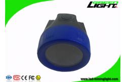 China 10000 Lux Brightness LED Mining Cap Lamp 170g Weight With Magnetic USB Charger supplier