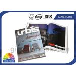 Professional Glossy Magazine / Brochure Printing Service With Art Paper Or Fancy Paper for sale
