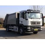 Sinotruck pure electric automatic transmission heavy duty collection vehicle garbage compactor truck for sale