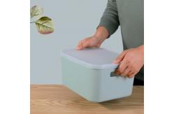 China L Rectangle Sundry Plastic Basket Storage Containers With Cover supplier