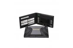 China 10.1 Inch Lcd Tft Flexible Video Invitation Cards Embossing printing supplier