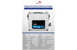 China 40kHz 6.5L Tank Ultrasonic Glass Cleaner SUS304 With Heater supplier