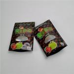 CBD 3 Side Seal Custom Printed Stand Up Pouches Foil Packaging Bags Laminated Material for sale