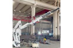 China Innovative 0.5 Ton Provision Crane Knuckle And Telescopic Boom On Ship supplier