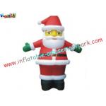 420D PVC coated nylon Inflatable Christmas Holiday Snowman Decorating for Advertising for sale