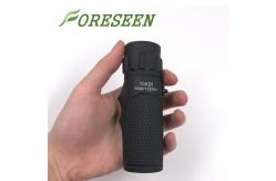 China Bright Wide Angle Telescope , Dark Green Waterproof Fogproof 10x25 Monocular For Camping supplier