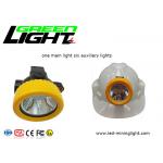 0.74W 230mA 4000lux Led Miners Cap Lamp IP67 Waterproof Led Mining Cap Lamp for sale