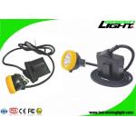 Explosion Proof LED Miners Helmet Light IP68  7.8Ah Li - Ion Battery 10000lux Brightness for sale