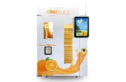 China Auto Fruit Juice Vending Machine , Multi Payments Orange Vending Machine With LCD supplier